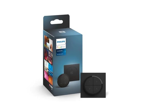 [90239420 1384293] Philips Hue Zubehör Tap Dial Schalter, Schwarz, EU