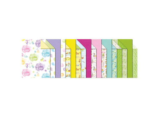 [90040926 1158370] URSUS Bastelblock Ostern A4, 300 g/m², 18 Blatt