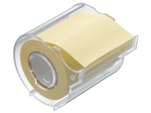 [90040934 1103378] NT Cutter Notizzettel-Dispenser Yamato 5 cm Gelb, 1 Rolle