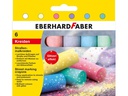 Eberhard Faber Strassenmalkreide Glitzer, 6 Stück