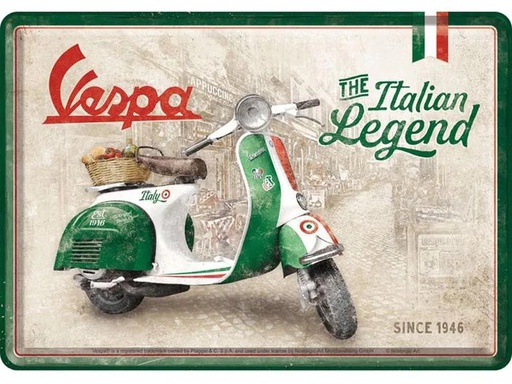 [90239598 1390020] Nostalgic Art Postkarte Vespa 14 x 10 cm