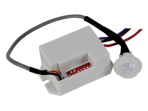 [90040983 1128409] Perel PIR Bewegungsmelder zum Einbauen - 12 V DC EMS114