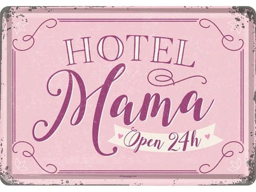 [90239648 1390018] Nostalgic Art Postkarte Hotel Mama 14 x 10 cm