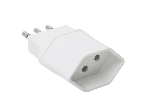 [90239763 1395344] Schönenberger Reiseadapter CH – Italien, Weiss