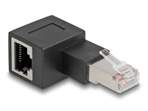 [90239858 1401373] Delock Winkeladapter 90° RJ45 nach links, Cat.6A 1 Stück