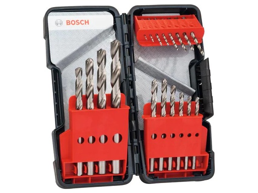 [90239867 1338178] Bosch Professional Metallbohrer-Set HSS-G, 18-teilig