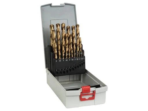[90239895 1338331] Bosch Professional Metallbohrer-Set HSS-TiN ProBox, 25-teilig