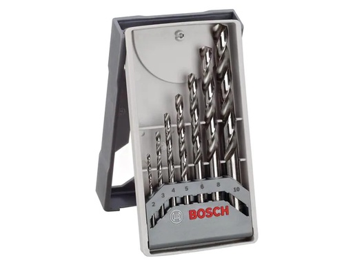 [90239919 1338349] Bosch Professional Metallbohrer-Set Mini-X-Line 7-teilig