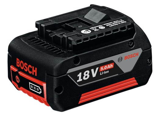[90239975 1338201] Bosch Professional Akku Li-Ion 18 V 5.0 Ah Heavy Duty (HD), GBA M-C