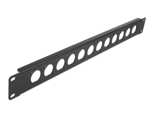 [90239981 1401376] Delock Patchpanel D-Typ 12 Port, 19 Rack