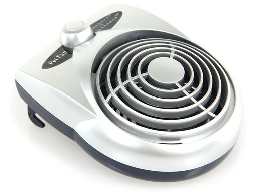 [90239987 1380125] SwissPet Pet Fan, Ventilator, Silber