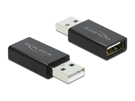 [90240009 1401377] Delock USB-Adapter 2.0, Datenblocker USB-A Stecker - USB-A Buchse