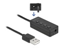 Delock Headset und Mikrofon Adapter USB 2.0