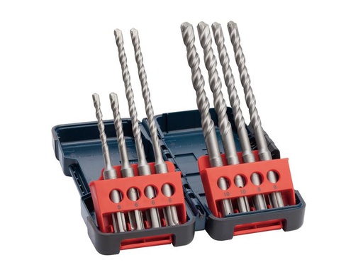 [90240108 1338189] Bosch Professional Hammerbohrer-Set SDS plus-3, 5 - 10 mm, 8-teilig
