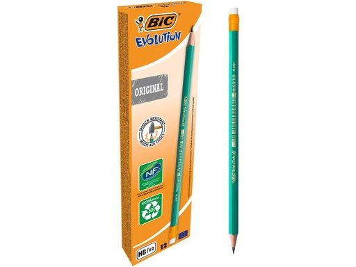 [90240212 1387643] BIC Bleistift Evolution Original 12 Stk.