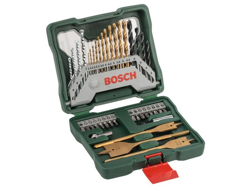 [90240248 1338182] Bosch Bohr- und Bitset X-Line TiN, 40-teilig