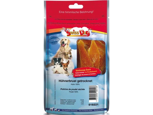 [90240257 1384686] SwissDog Leckerli Hühnerbrust getrocknet, 400 g