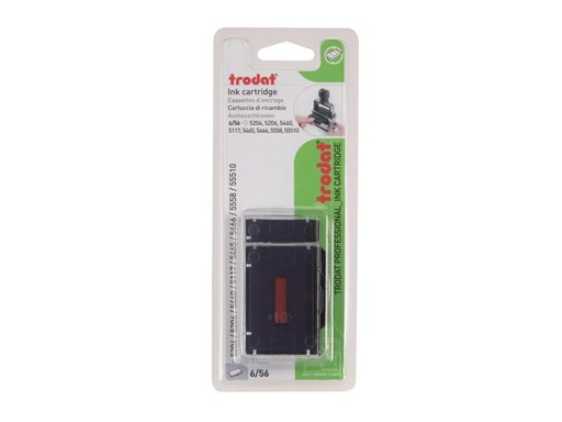 [90240259 856212] Trodat Stempelkissen Blau/Rot, 2 Kissen