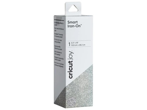 [90041158 1035850] Cricut Aufbügelfolie Joy 13.9 cm x 42.2 cm  Glitzer Silber