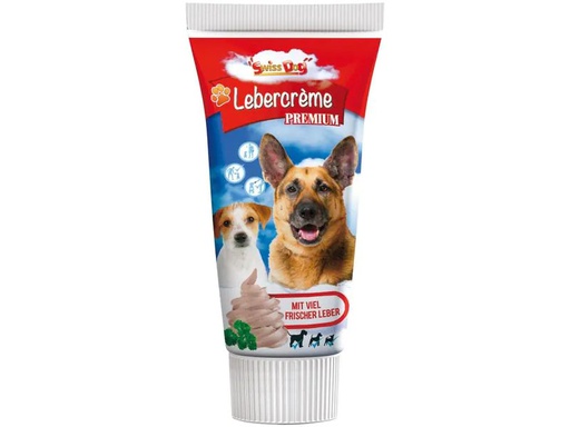 [90240312 1384681] SwissDog Leckerli Lebercrème Premium 75 g