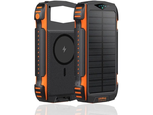[90240317 1383438] 4smarts Solar-Powerbank Rugged TitanPack UltiMag 20000 mAh