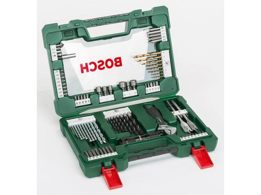 [90240322 1338117] Bosch Bohrer- und Bit-Set V-Line TiN, 83-teilig