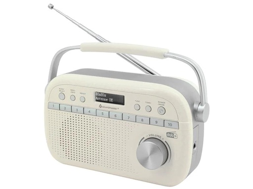 [90240347 1398006] soundmaster DAB+ Radio DAB280BE Beige