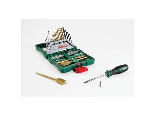 [90240356 1338129] Bosch Bohr- und Bitset X-Line TiN, 40-teilig