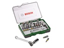 Bosch Schrauberbit- und Ratschen-Set, 27-teilig