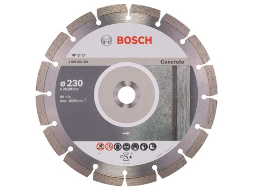 [90240475 1338405] Bosch Professional Diamanttrennscheibe Standard for Concrete, 230 x 2.3 x 10 mm
