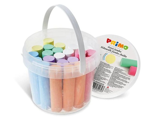 [90240488 1387794] Primo Strassenmalkreide 22 Stück, 7 Farben