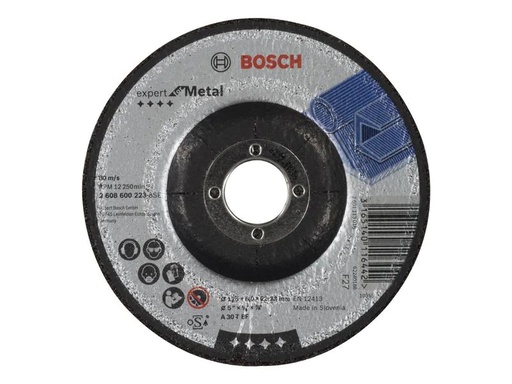 [90240491 1338378] Bosch Professional Schruppscheibe gekröpft Expert for Metal, 125 mm