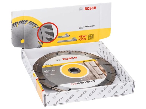 [90240496 1338511] Bosch Professional Diamanttrennscheibe Standard for Universal 230 mm, 10 Stück
