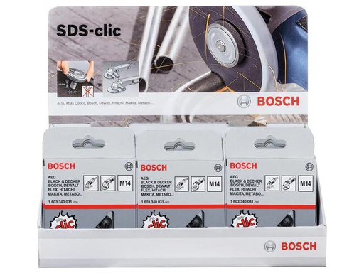 [90240498 1338145] Bosch Professional Schnellspannmutter SDS Click, 15 Stück