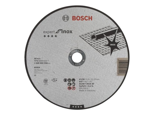 [90240526 1338375] Bosch Professional Trennscheibe gerade Expert for Inox, 230 x 2 mm