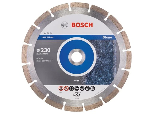 [90240584 1338426] Bosch Professional Diamanttrennscheibe Standard for Stone, 230 x 2.3 x 10 mm