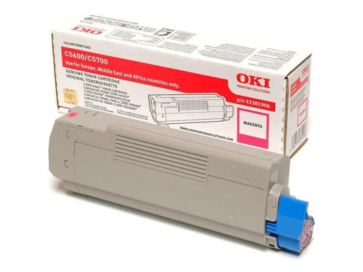 [90240620 36370] OKI Toner 43381906 Magenta