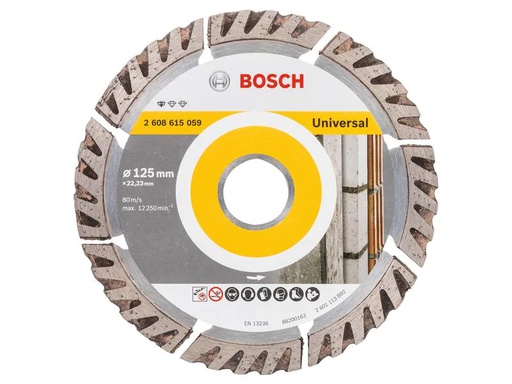 [90240630 1338507] Bosch Professional Diamanttrennscheibe Standard for Universal, 125 mm