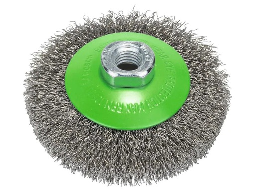 [90240634 1338517] Bosch Professional Kegelbürste gewellt rostfrei, 100 mm
