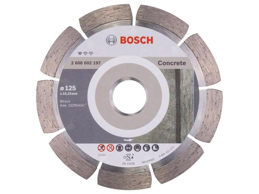 [90240668 1338402] Bosch Professional Diamanttrennscheibe Standard for Concrete, 125 x 1.6 x 10 mm
