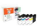 Peach Tintenset Canon PGI-2500 BK, C, M, Y