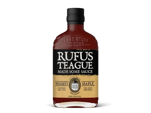 [90240704 1326308] Rufus Teague Barbecue Sauce Whiskey Maple 432 g