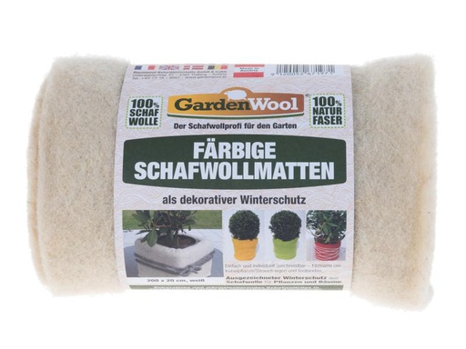 [90041295 609650] GardenWool Winterschutz-Matte 2 x 0,2 m Weiss
