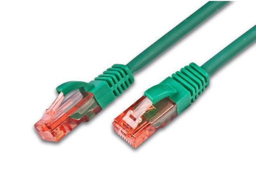 [90004108 229622] Wirewin Patchkabel RJ-45 - RJ-45, Cat 6, UTP, 0.5 m, Grün