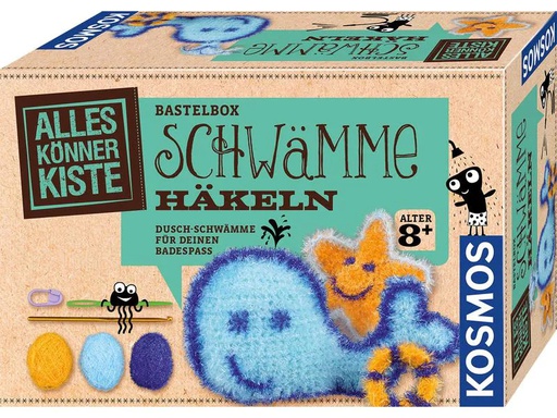 [90240828 1341908] Kosmos Bastelbox Schwämme häkeln