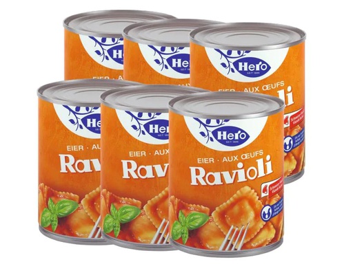 [90004109 1043273] Hero Dose Eier Ravioli 6 x 870 g