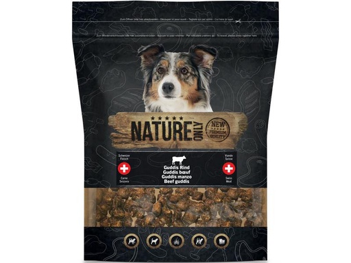 [90241073 1391521] NATUREonly Leckerli Goodies Rind, 380 g