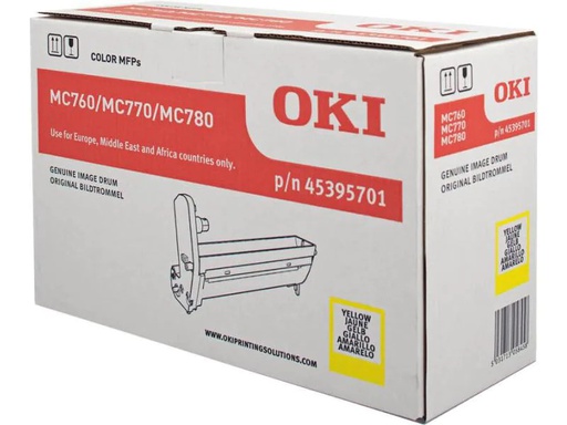 [90041377 249510] OKI Trommel 45395701 Yellow