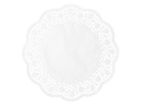 Demmler Tortenspitzen Rose 6 Stück, Weiss, 36 cm