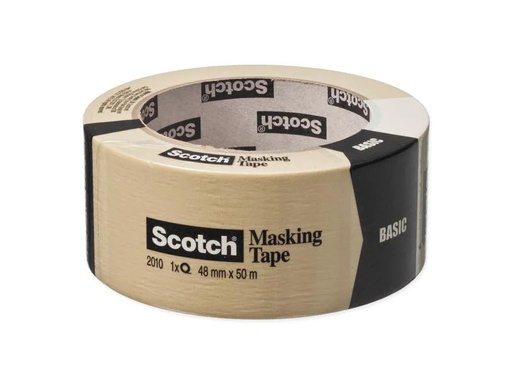 [90241123 1382579] 3M Scotch Abdeckband Basic 48 mm x 50 m, Beige
